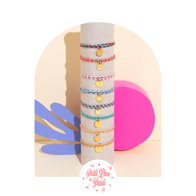 Bracelets Tressé Médaille et Charm's – Le Petit Lien de Paris
