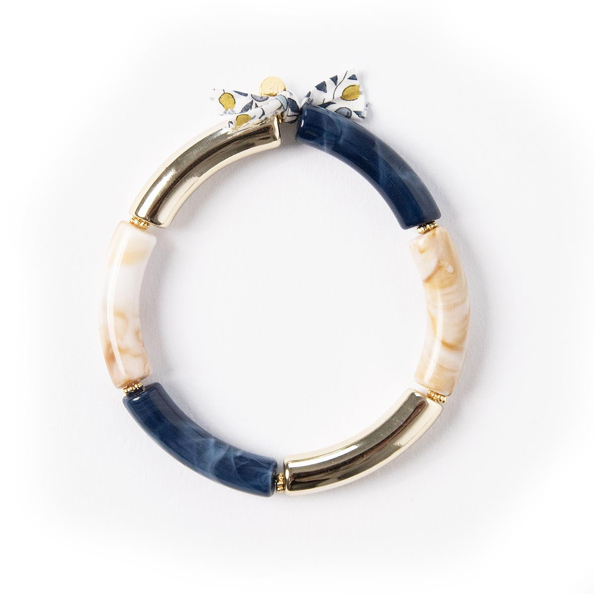 Bracelet Alba Bleu Marine - taille Maman
