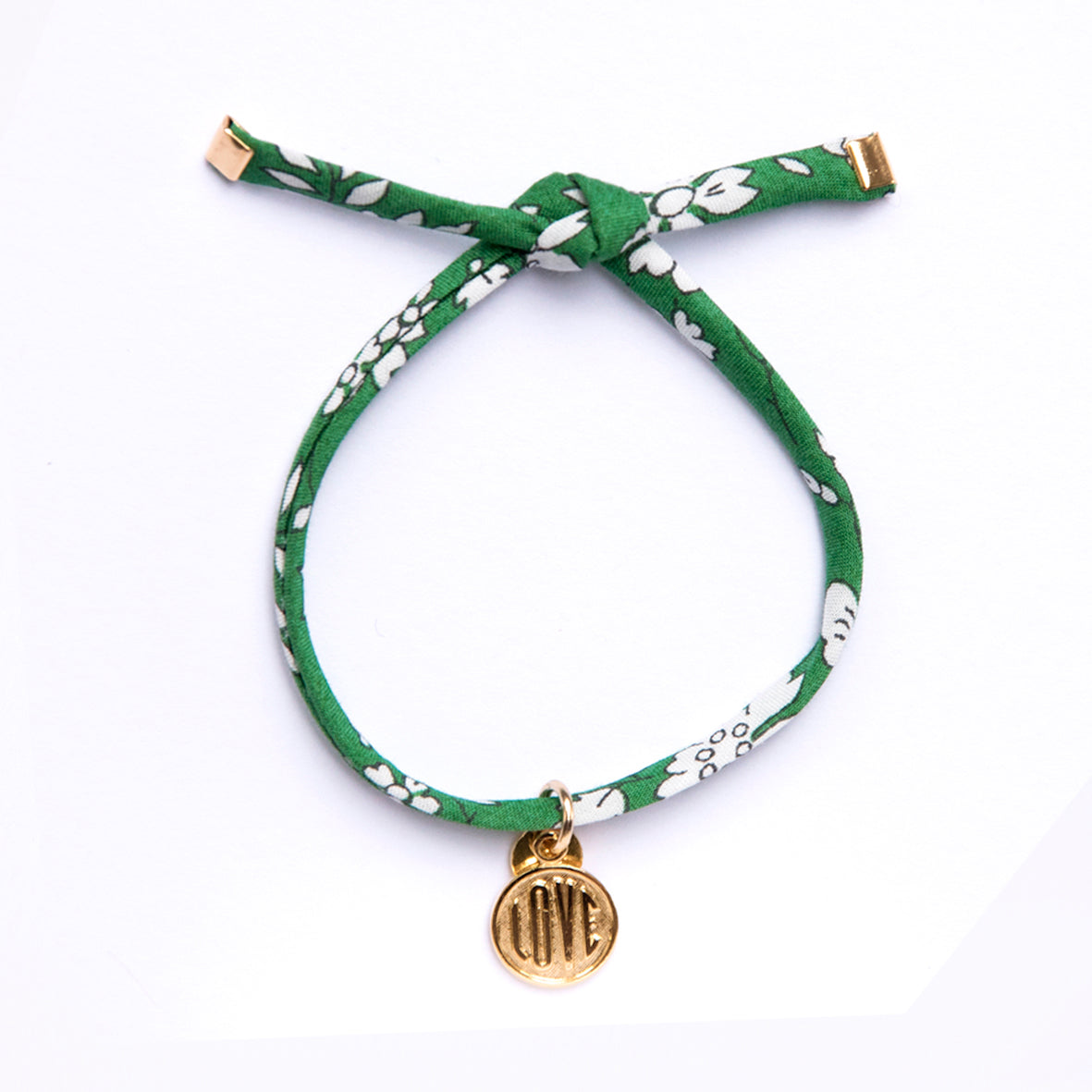Bracelet Liberty Capel vert LOVE