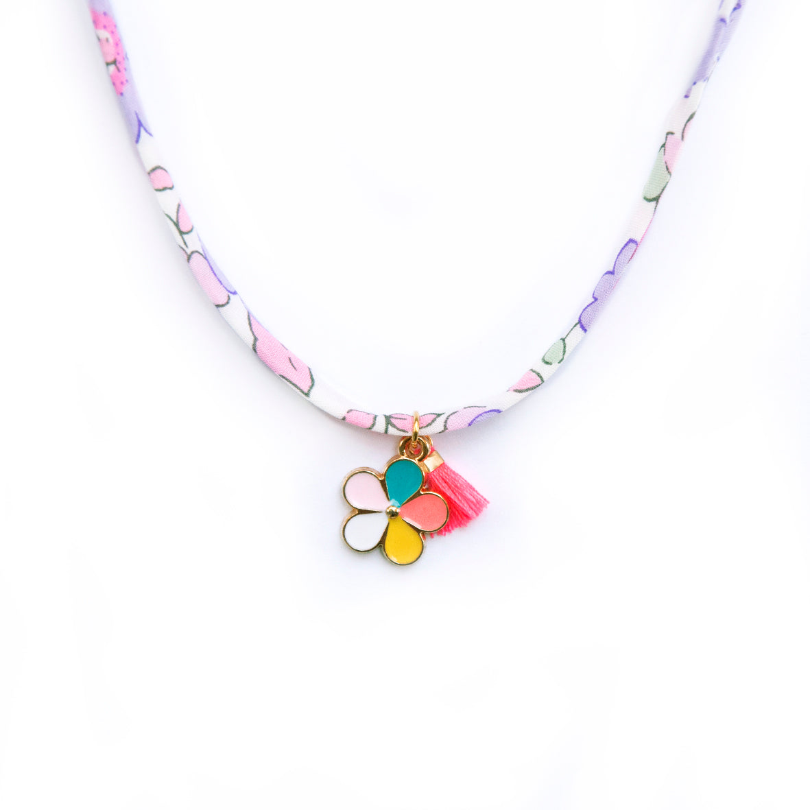 Collier Liberty Betsy Fluo Lila