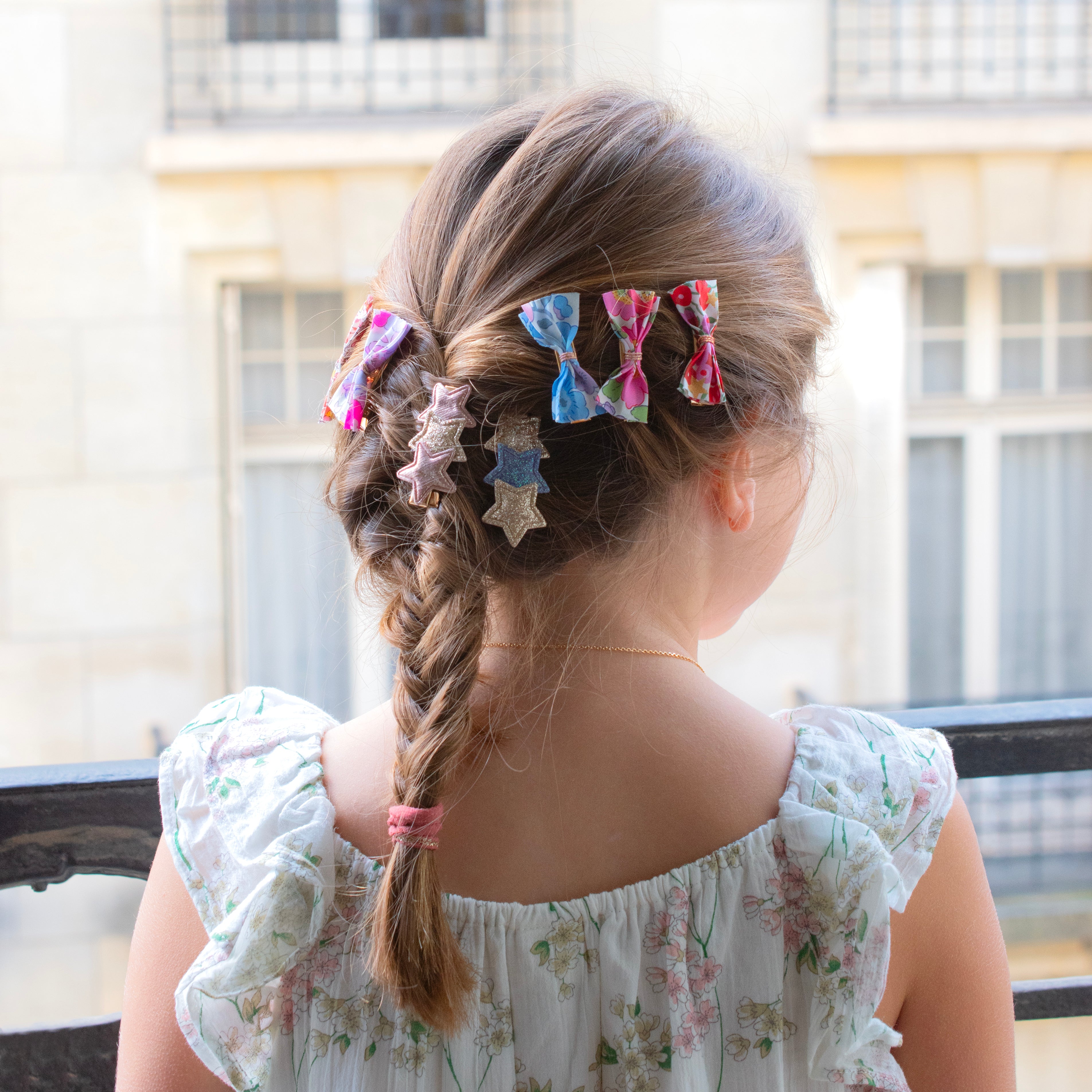 Barrette Liberty Wiltshire Stars baies d'or