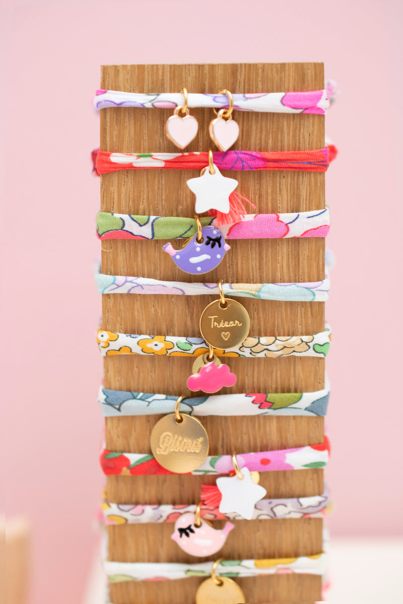 Bracelet Liberty coulissant Chaton - 2 variantes – Le Petit Lien de Paris